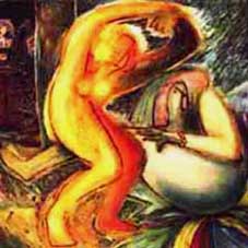 Femme nue qui danse